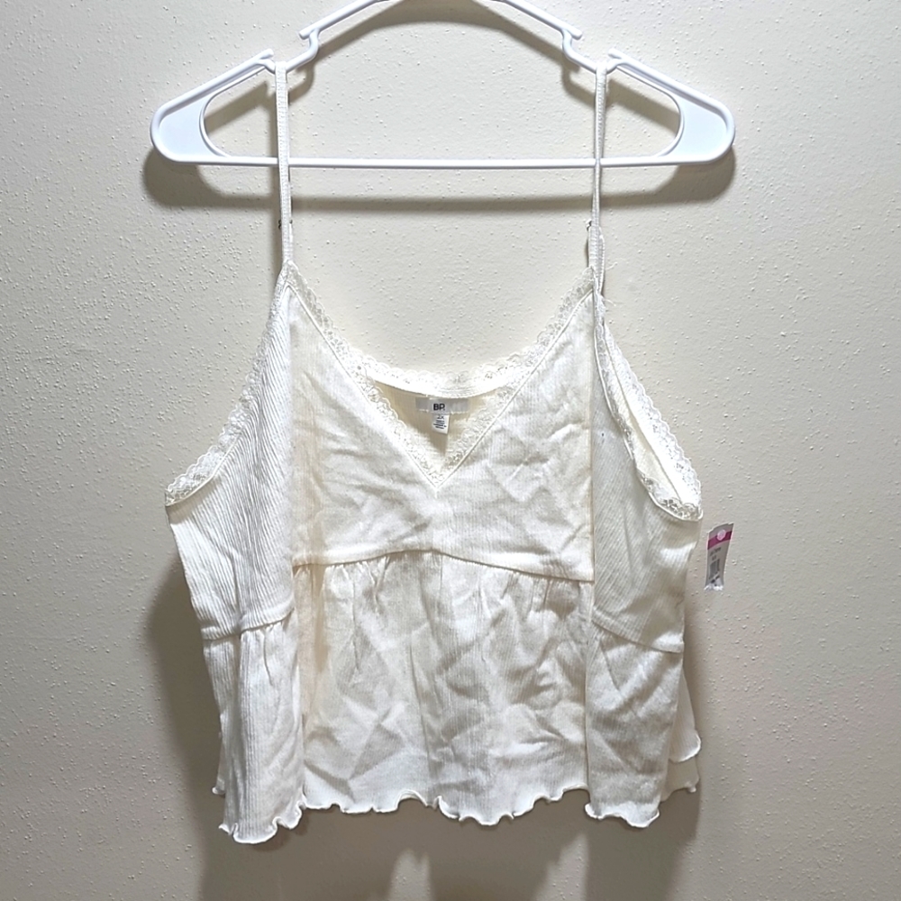 Bp Nordstrom ribbed 2x crop tank